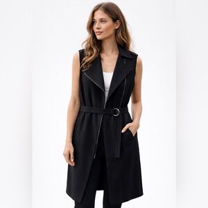 NWOT Evernew Belted Vest